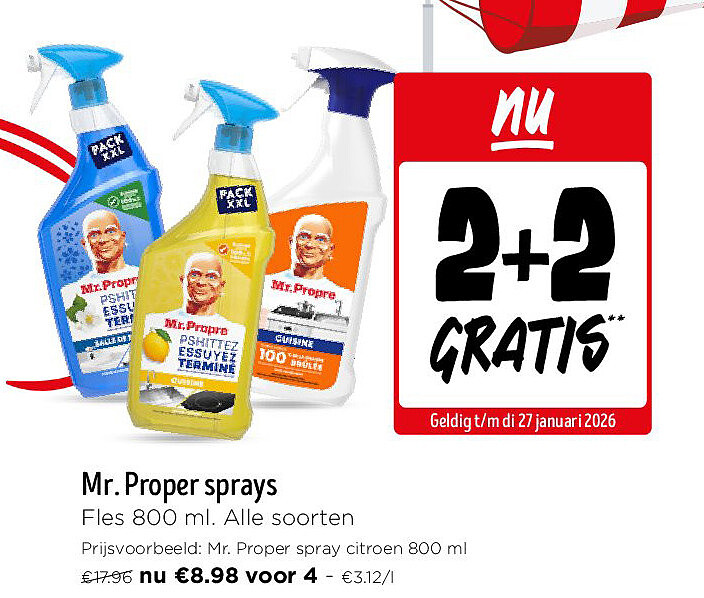 Mr. Proper sprays