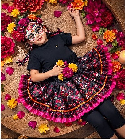 Marisol Jurk + Masker + Diadeem