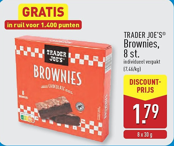 Brownies, 8st.