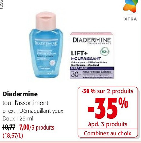 Diadermine tout l’assortiment