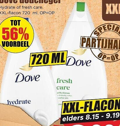 Dove douchegel