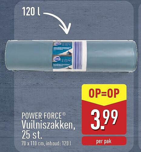 Vuilniszakken, 25st.