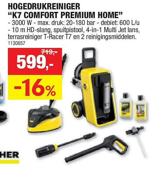 HOGEDRUKREINIGER “K7 COMFORT PREMIUM HOME”