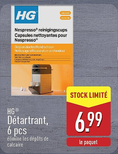 Détartrant, 6pcs