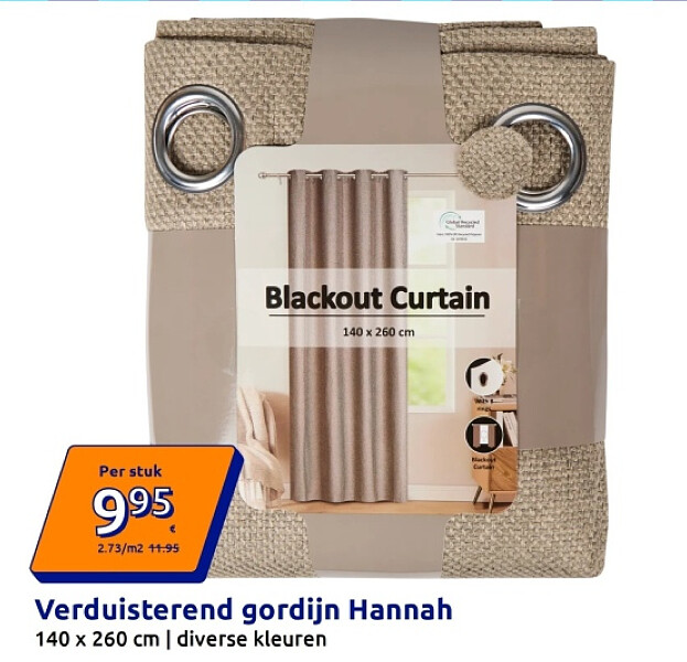 Verduisterend gordijn Hannah