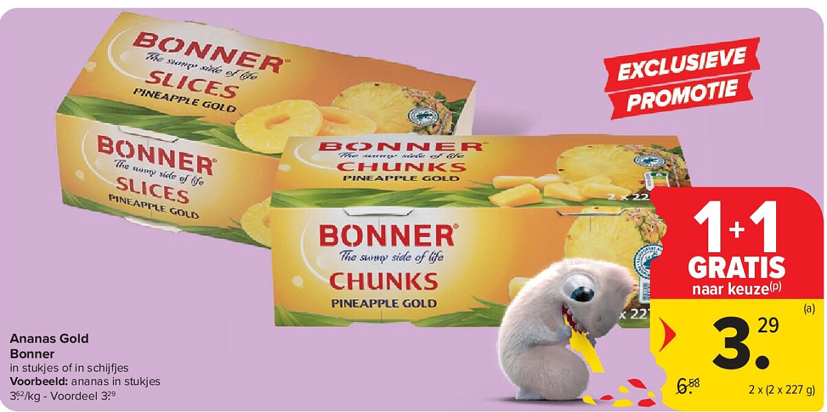 Ananas Gold Bonner