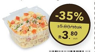 ±400 g pastasalade met gebakken kipfilet