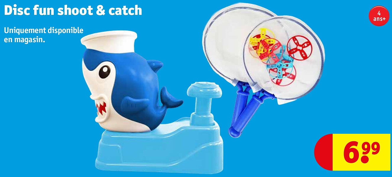 Disc fun shoot & catch