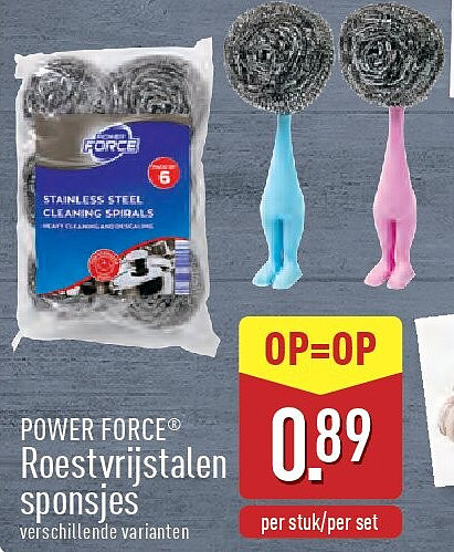 Roestvrijstalen sponsjes