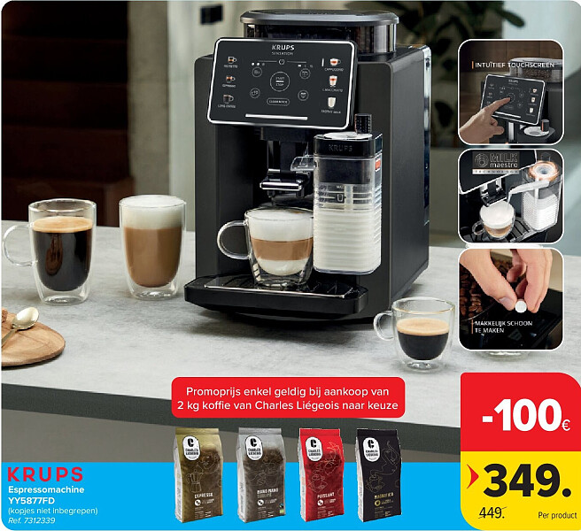 Espressomachine YY5877FD
