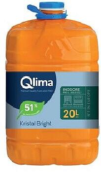 Qlima kachelbrandstof Kristal Bright 20 L