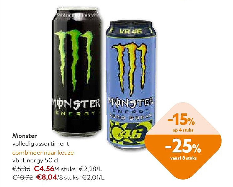 Monster Energy 50 cl