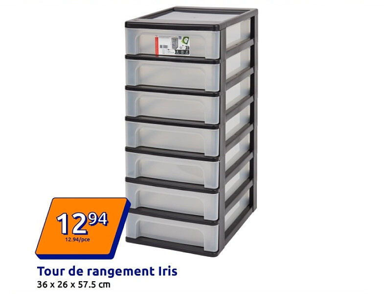 Tour de rangement Iris