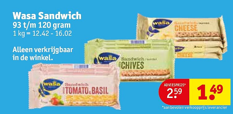 Wasa Sandwich