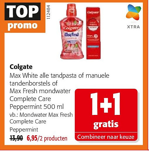 Colgate Mondwater Max Fresh Complete Care Peppermint