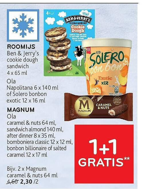 Magnum caramel & nuts 64 ml