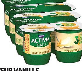 Activia saveur vanille