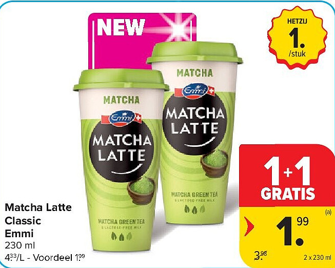 Matcha Latte Classic Emmi