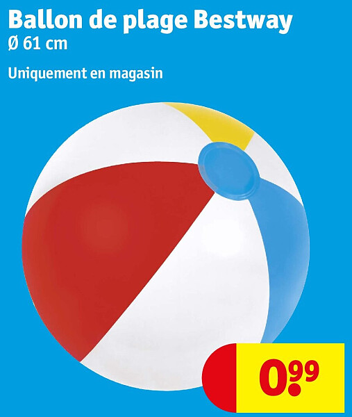 Ballon de plage Bestway Ø 61 cm