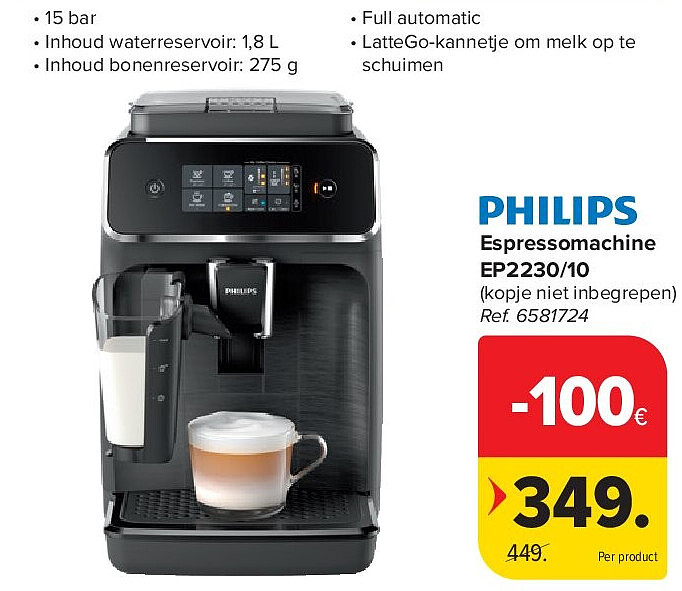 Espressomachine EP2230/10