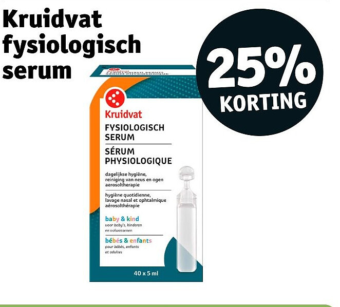 Kruidvat fysiologisch serum