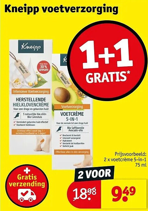 Kneipp voetverzorging