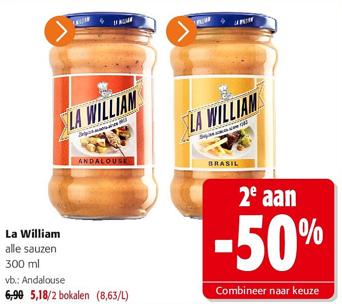 La William alle sauzen 300 ml