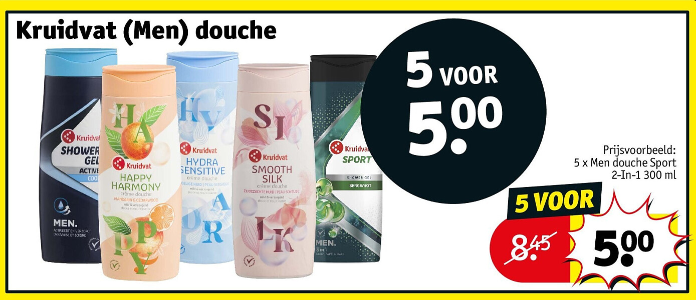 Kruidvat (Men) douche