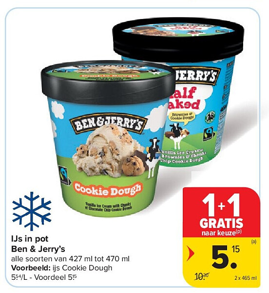 IJs in pot Ben & Jerry’s