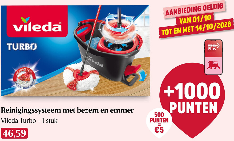 Reinigingssysteem met bezem en emmer