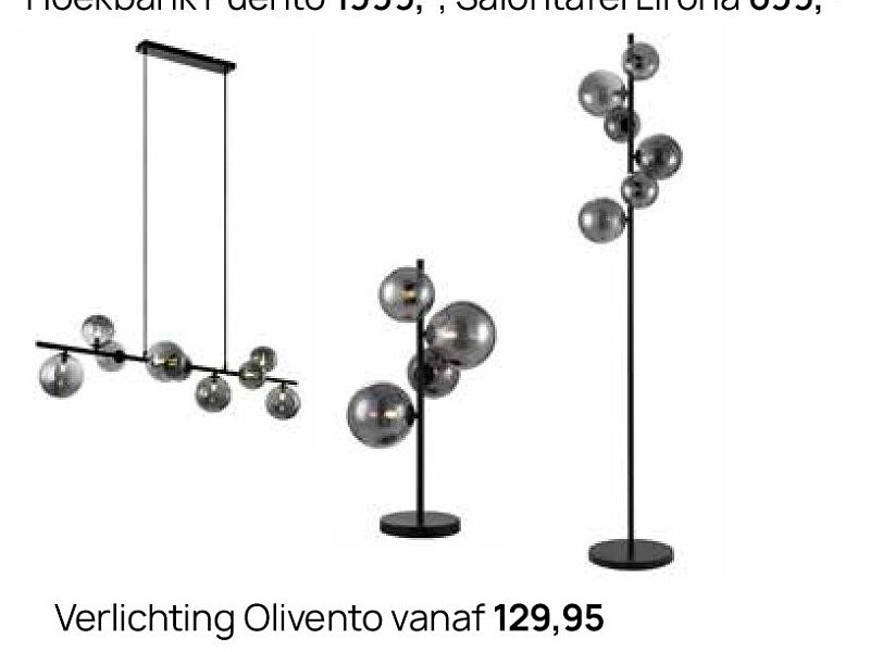Verlichting Olivento