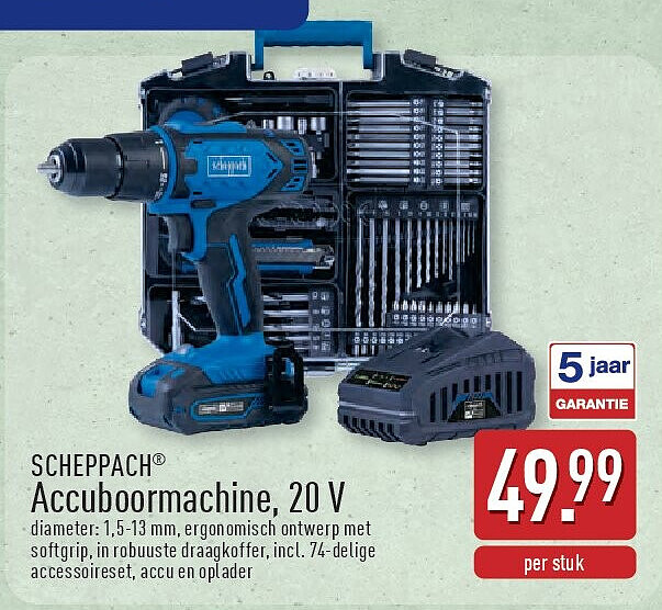 Accuboormachine, 20V