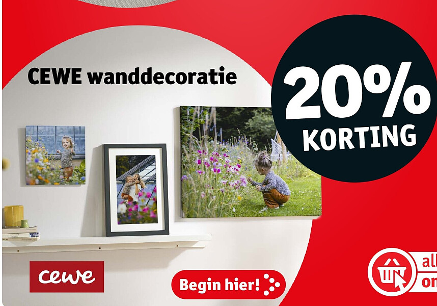 CEWE wanddecoratie