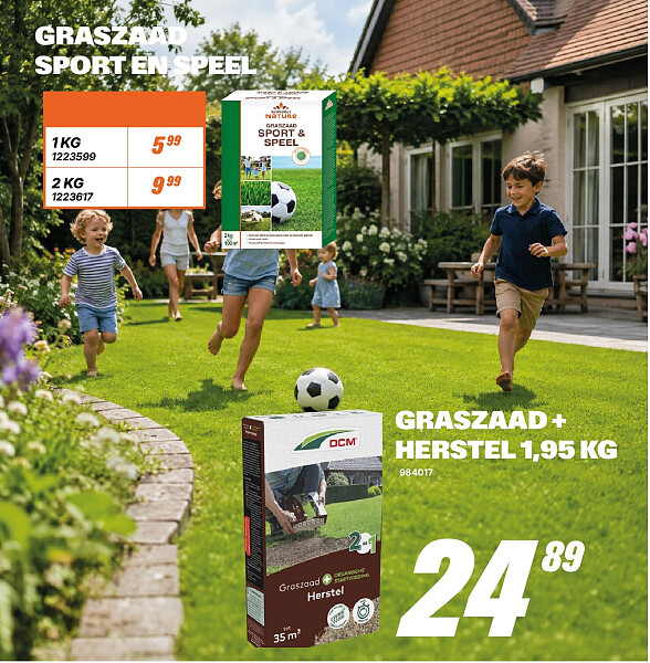 GRASZAAD + HERSTEL 1,95 KG