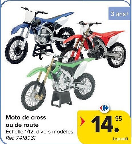 Moto de cross ou de route