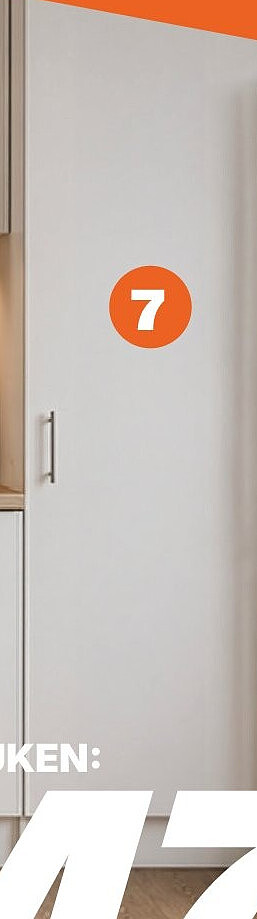 Kolomkast 60 cm 1 deur