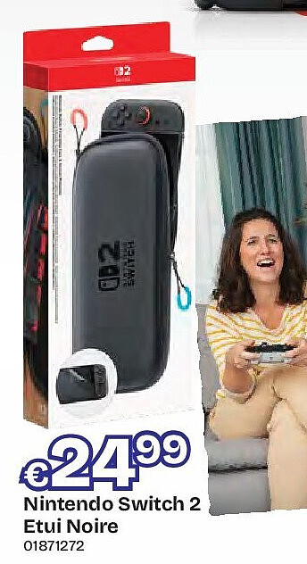 Nintendo Switch 2 Etui Noire