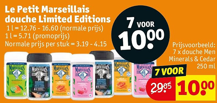 Le Petit Marseillais douche Limited Editions