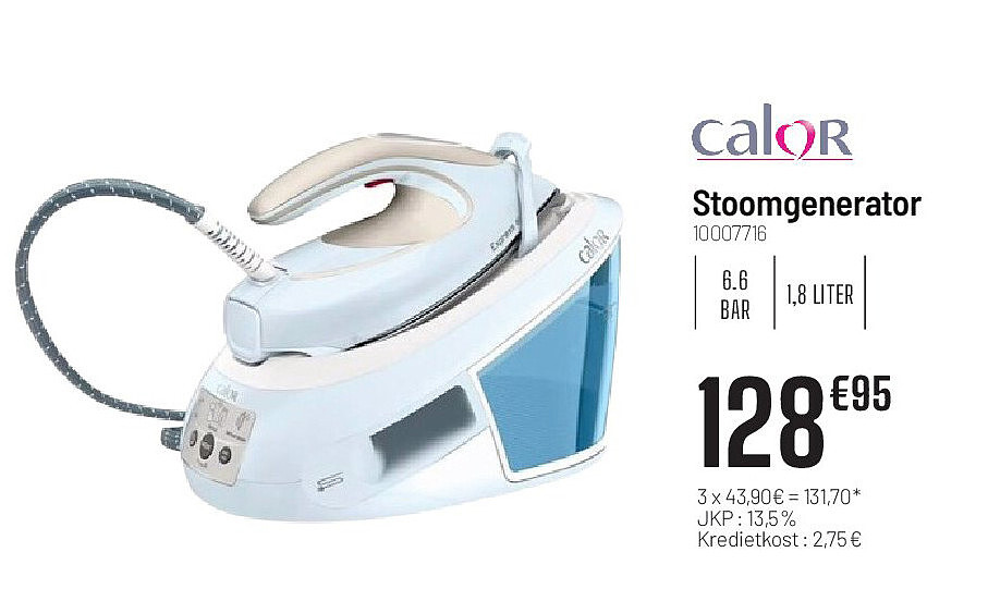 Calor Stoomgenerator