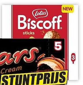 Lotus Biscoff sticks handijs