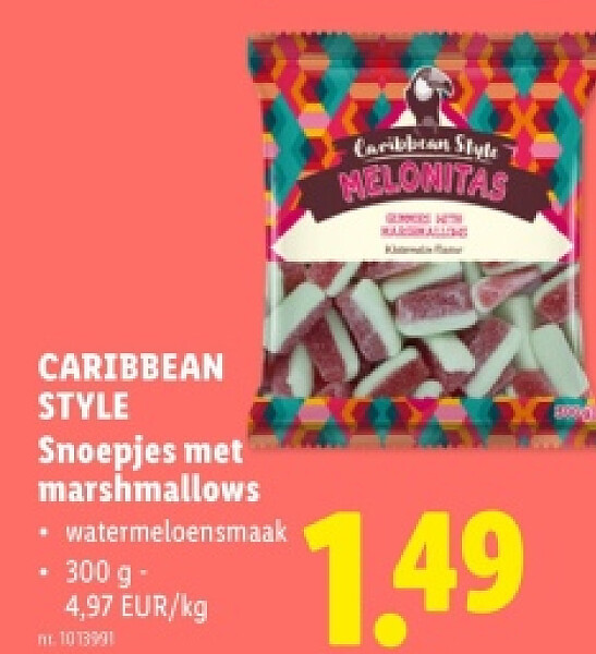 Snoepjes met marshmallows