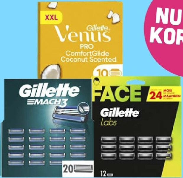 Gillette en Gillette Venus grootverpakkingen