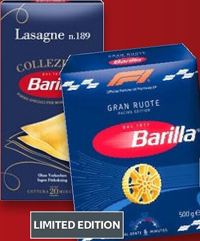 Barilla Collezione, Ai Bronzo oder Gran Ruote Pasta