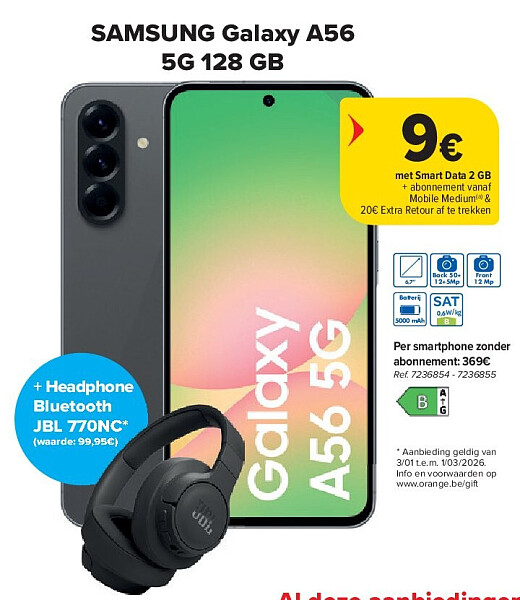 SAMSUNG Galaxy A56 5G 128 GB