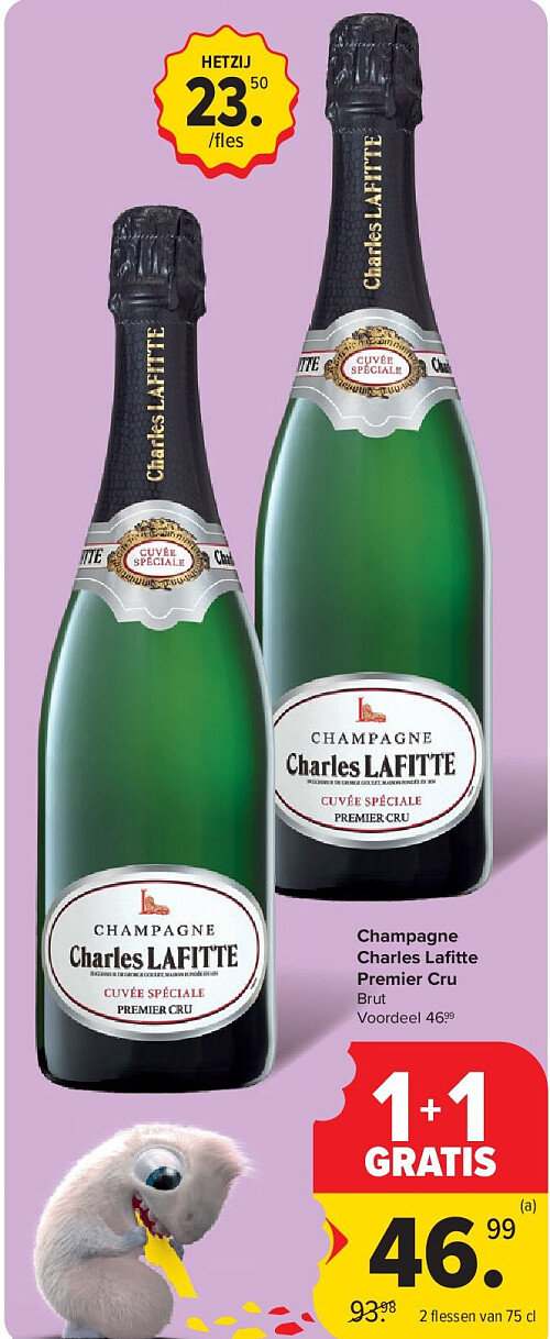 Champagne Charles Lafi tte Premier Cru