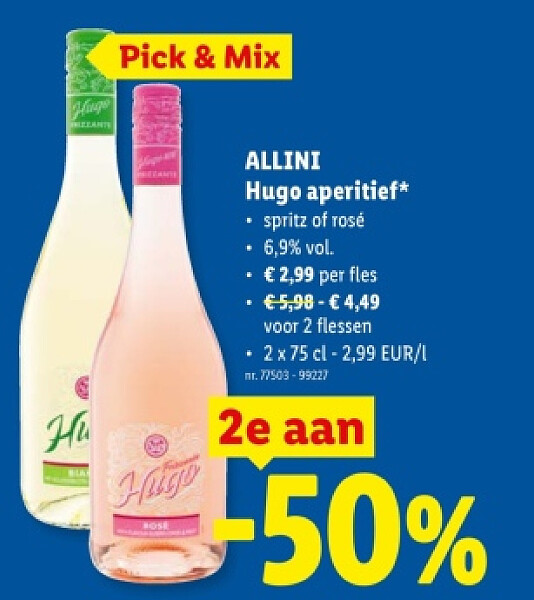 Hugo aperitief
