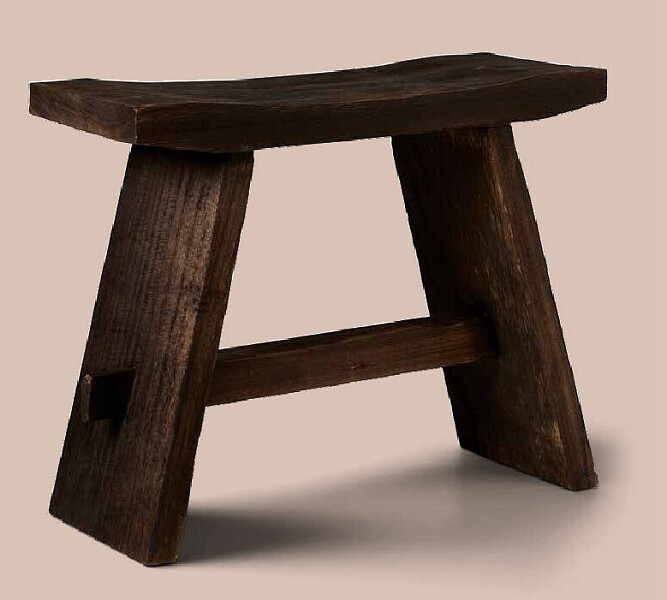 Houten krukje