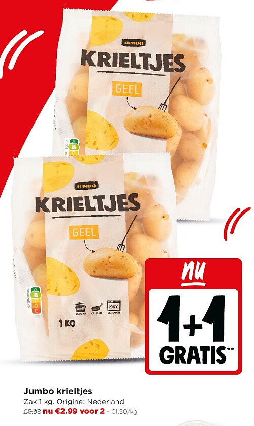 Jumbo krieltjes