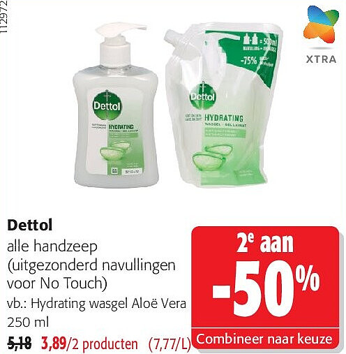 Dettol alle handzeep