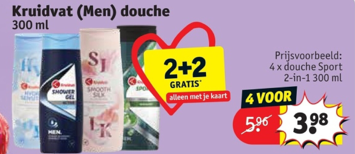 Kruidvat (Men) douche